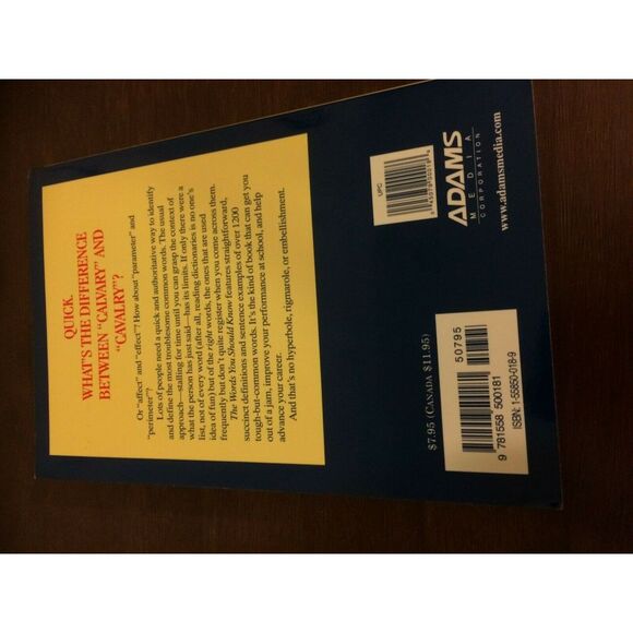 The Words You Should Know paperback book - Picture 6 of 6